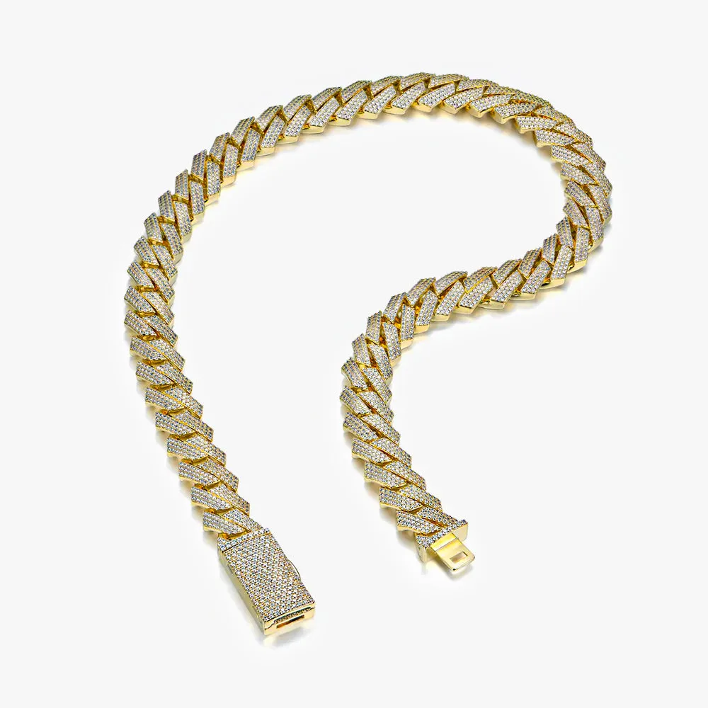 14mm Prong Cuban Chain