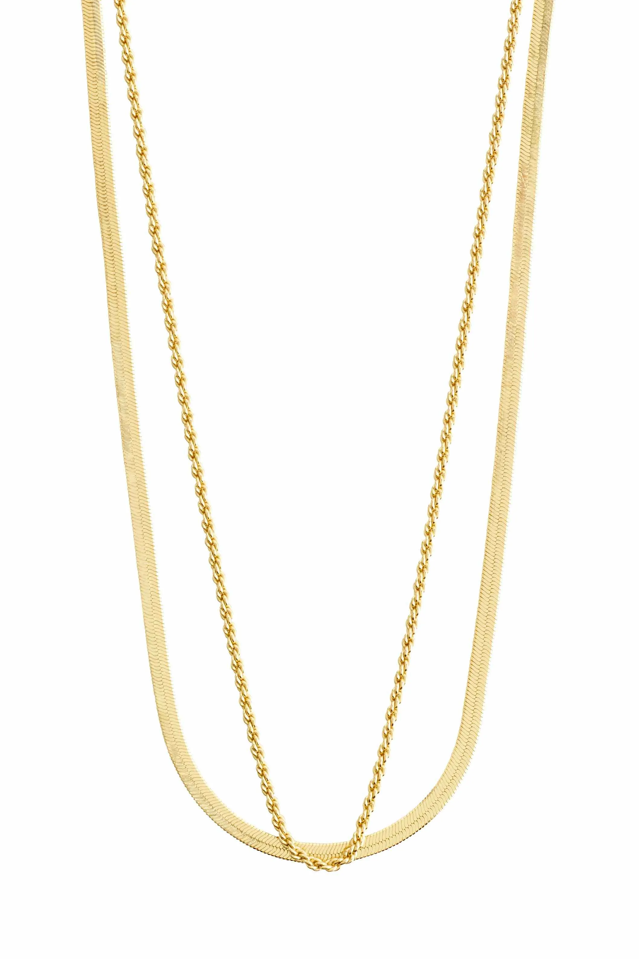 2 In 1 Gold Necklace