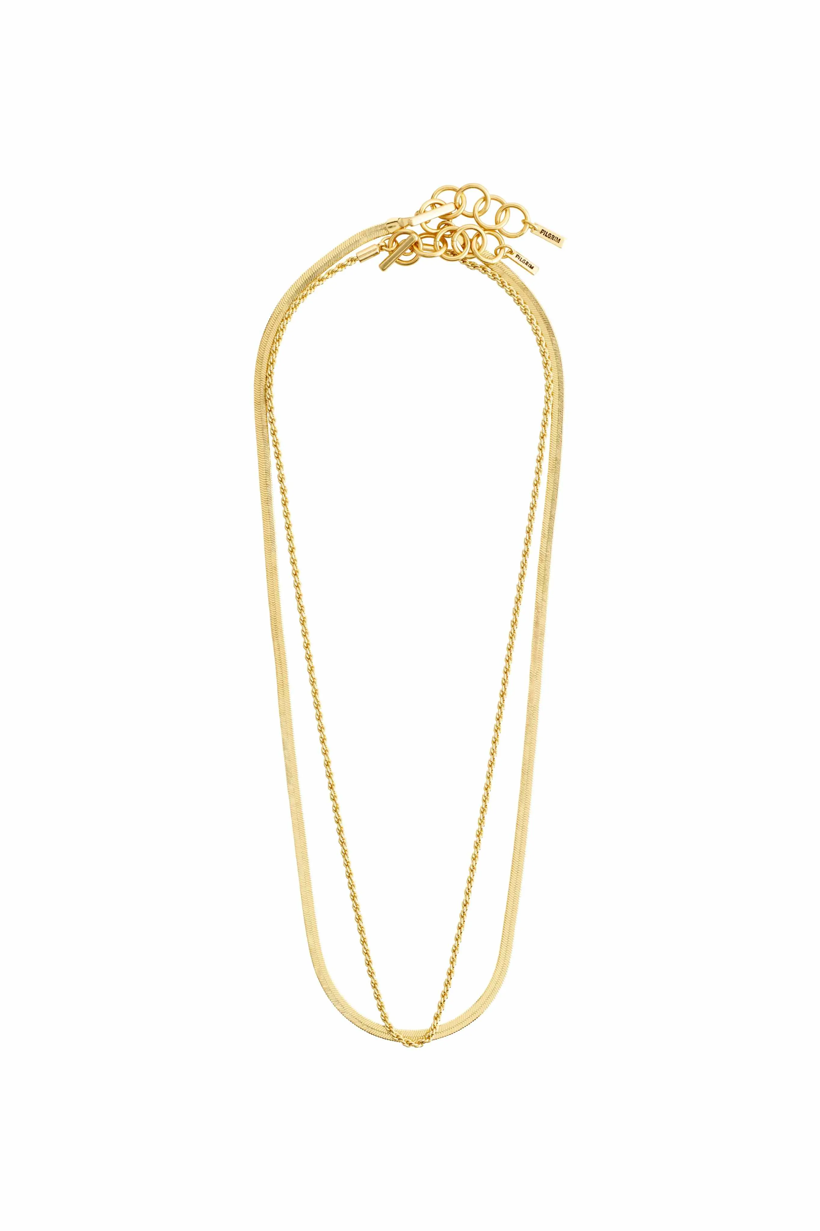 2 In 1 Gold Necklace