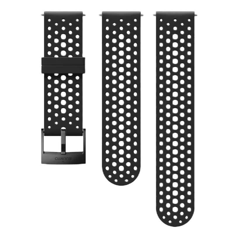 24 EXP2 Silicone Strap M L Black