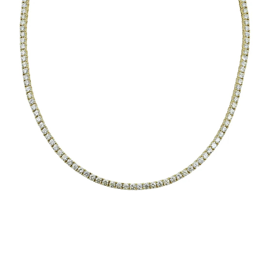 3.3mm Yellow Tennis Chain
