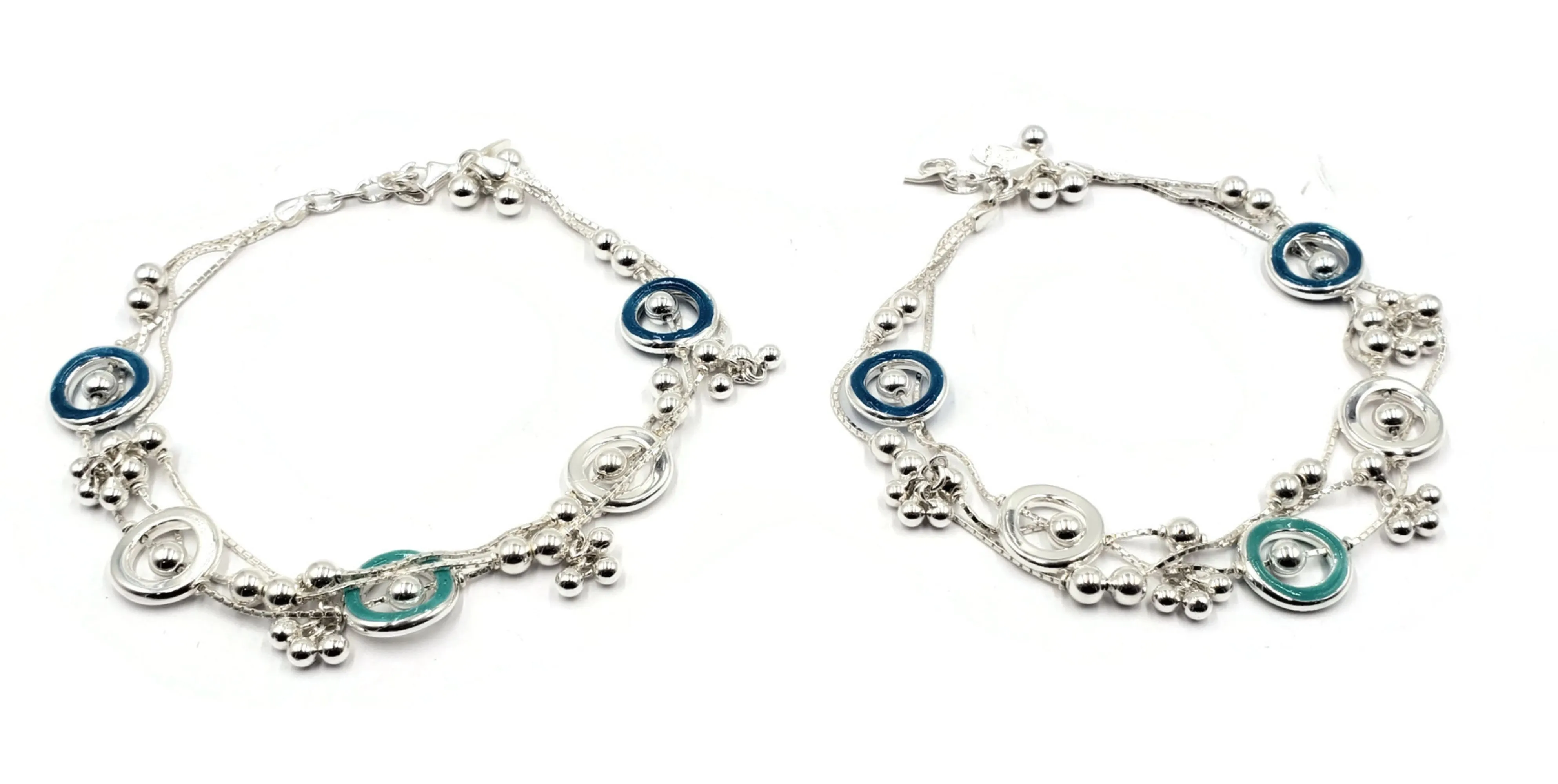 925 Sterling Silver Anklet - #54