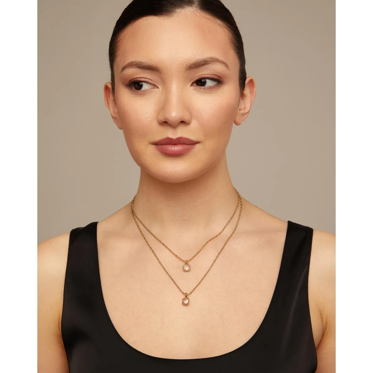 Aura Necklace - Silver/Blue - COL1866AZUMTL0U