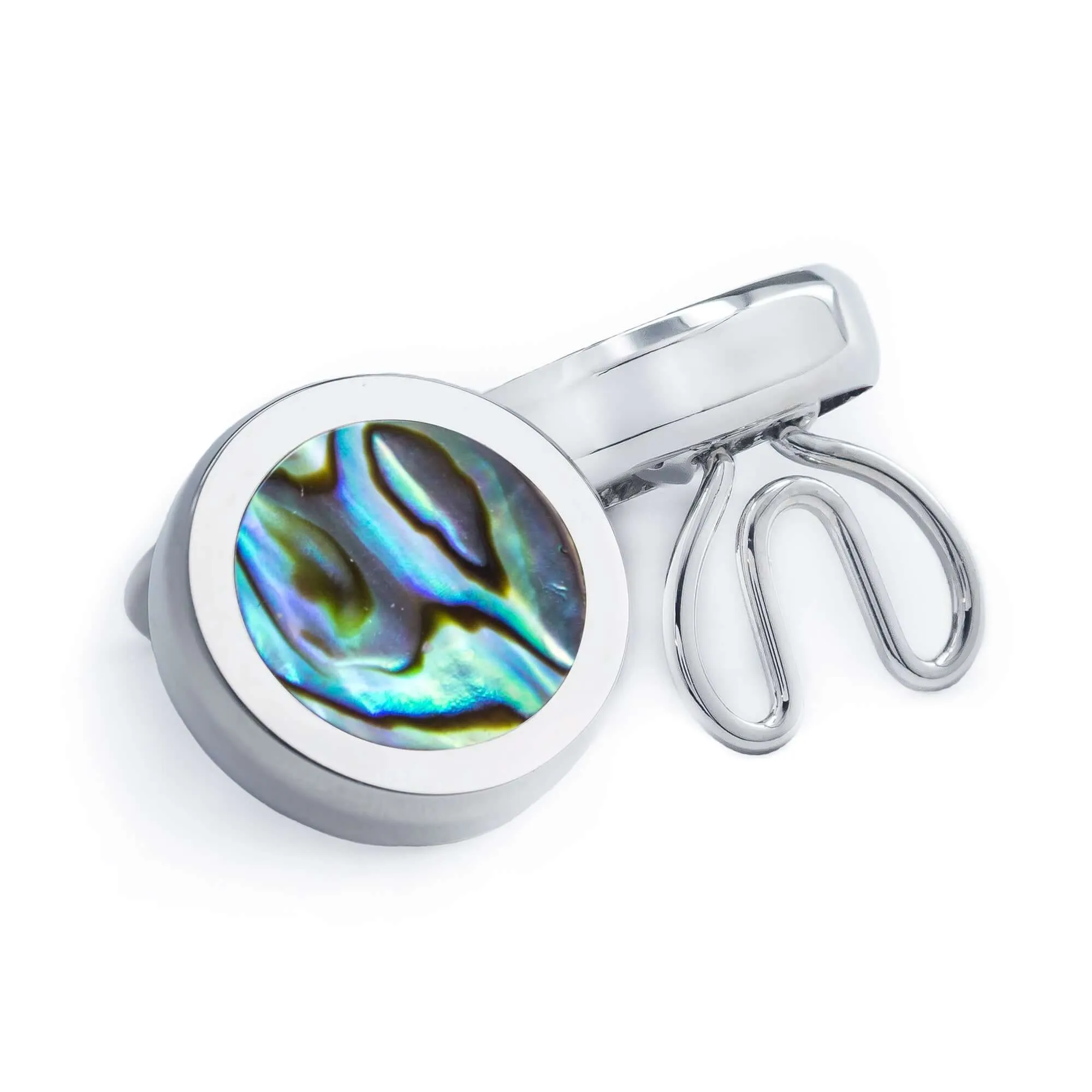Aurum MOP Button Covers-Abalone