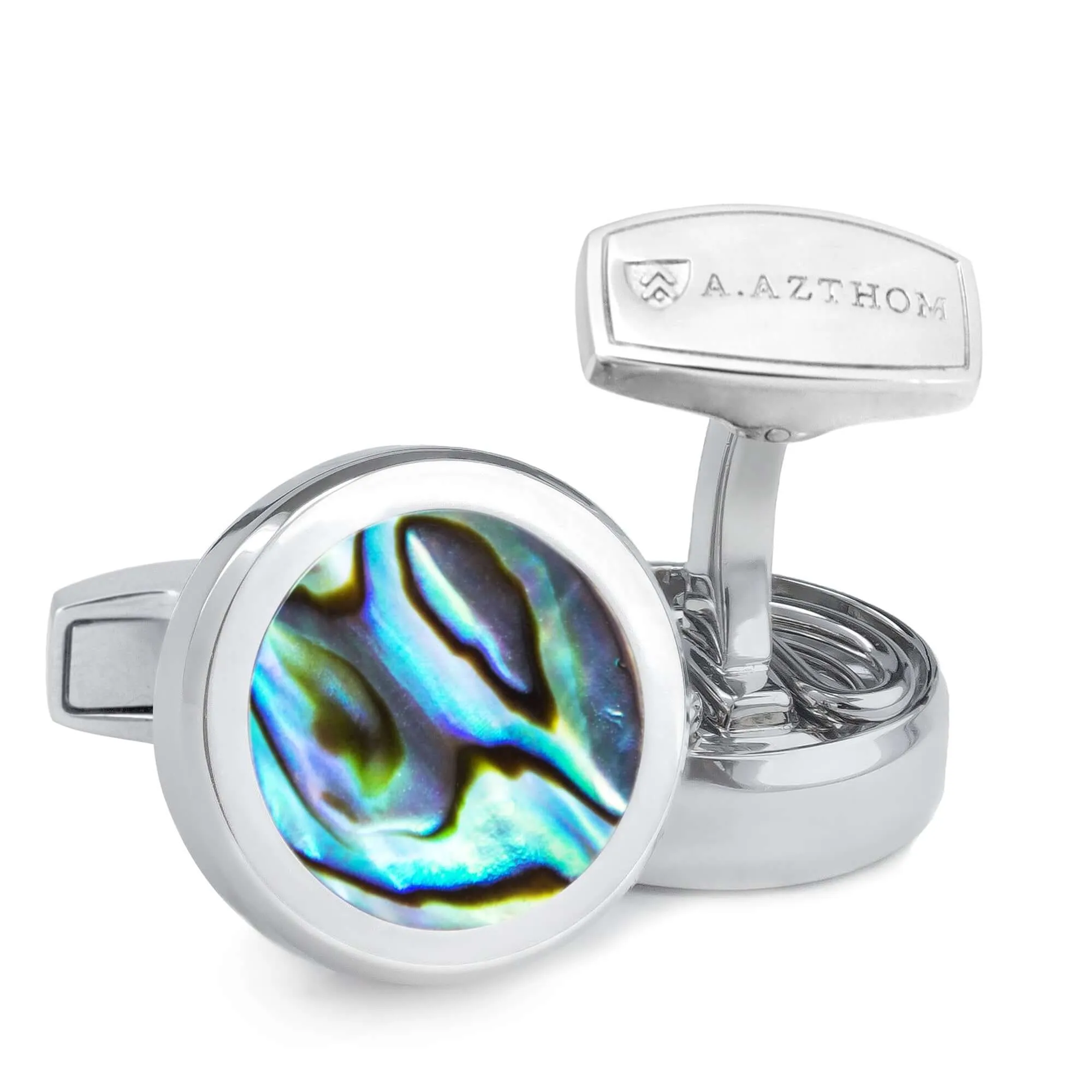 Aurum MOP Button Covers-Abalone