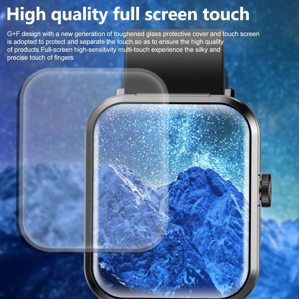 Bluetooth Call Health Monitoring Smart Bracelet - Compact Design