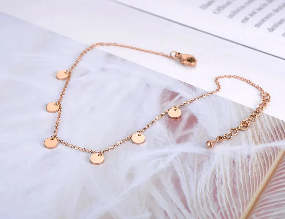 Bohemia Summer Beach Charm Anklet Foot Jewelry