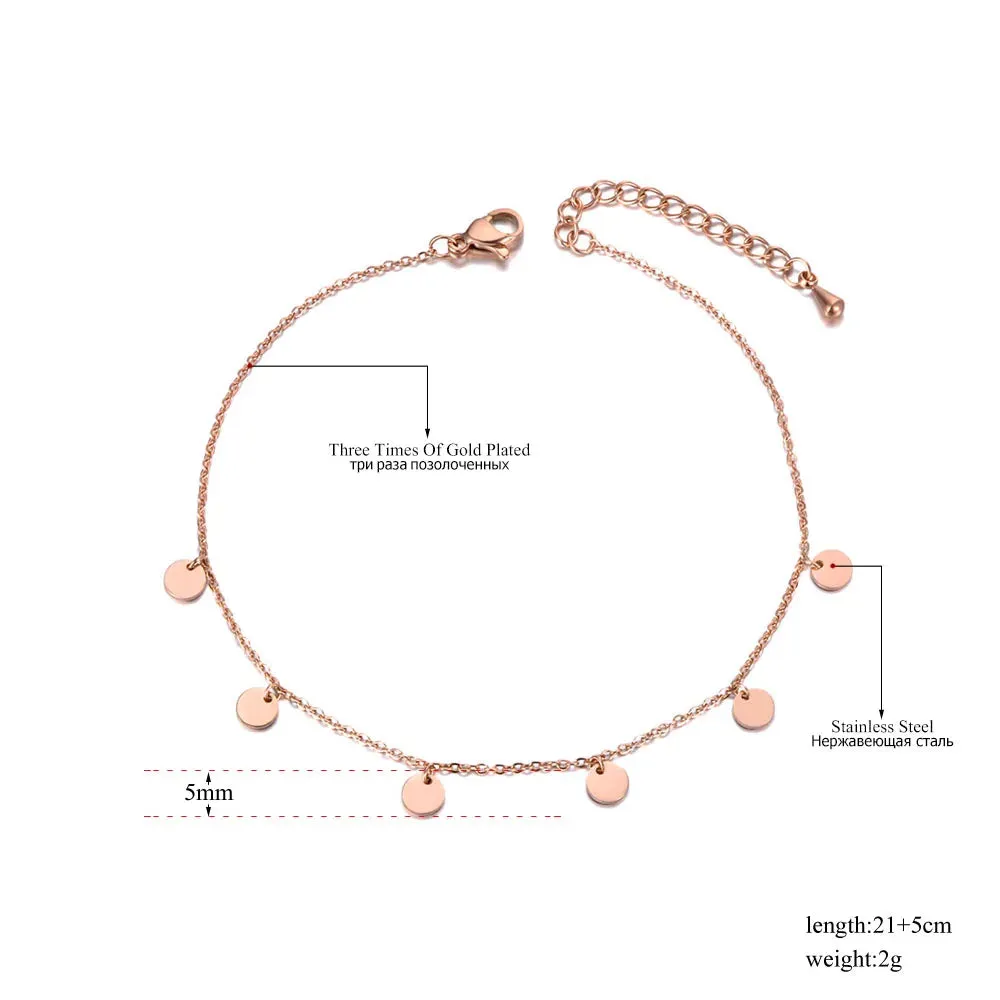 Bohemia Summer Beach Charm Anklet Foot Jewelry