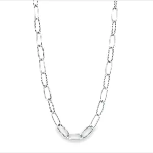 CA40 paperclip design Necklace