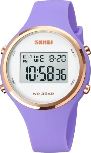 CakCity Digital Watch for Women Waterproof Stopwatch Sports Watches for Mens and Womens Unisex Wristwatch with Luminous Display