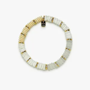 Carmel Mixed Bead Bracelet
