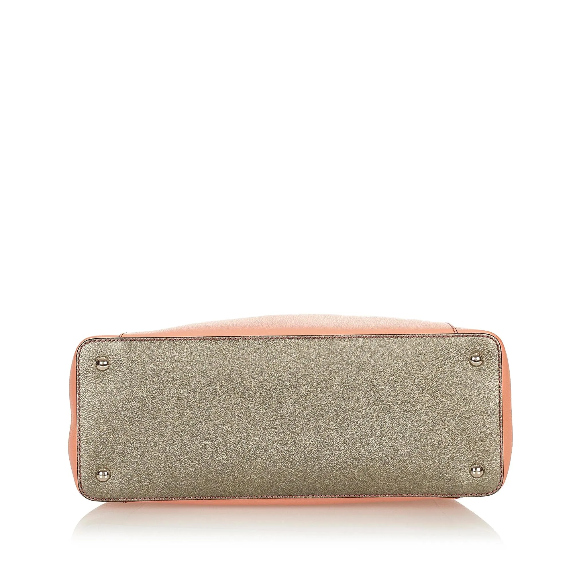 Cartier C de Cartier Leather Satchel (SHG-26967)
