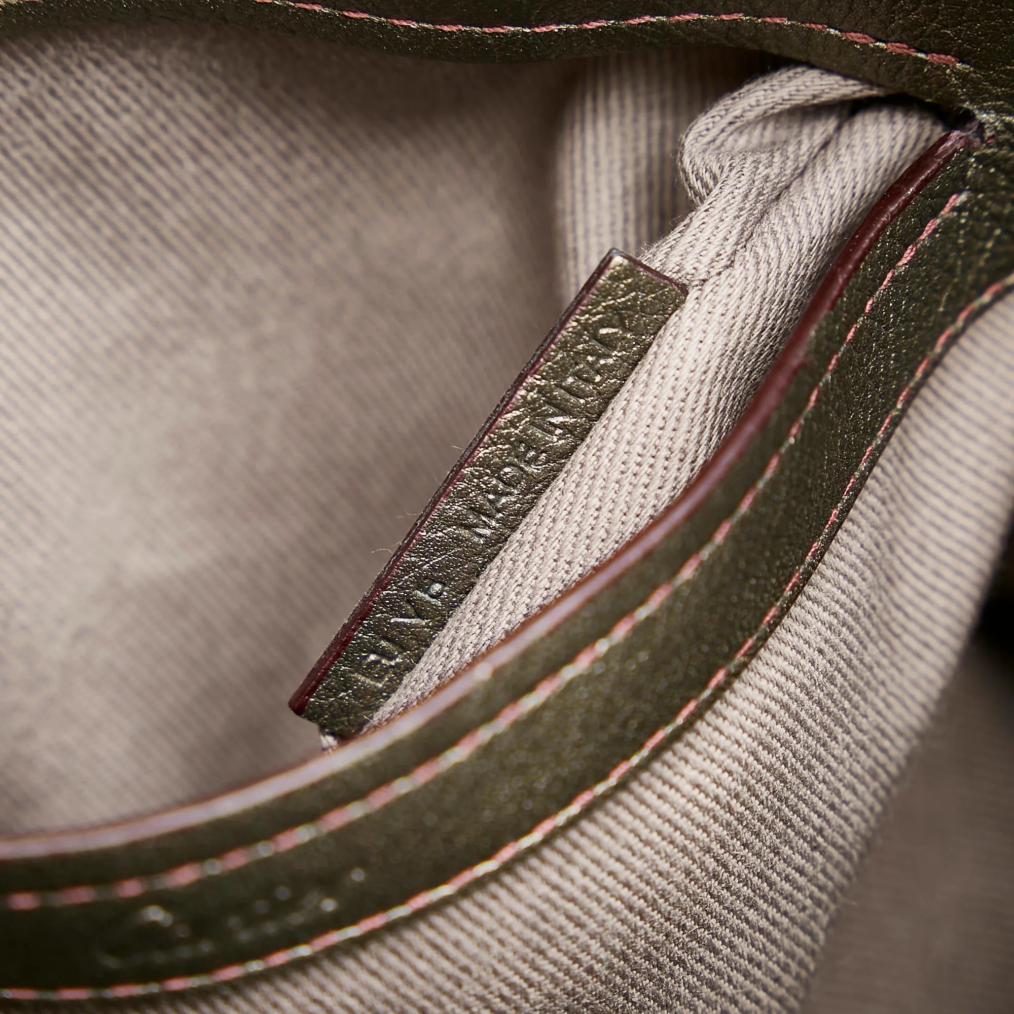 Cartier C de Cartier Leather Satchel (SHG-26967)