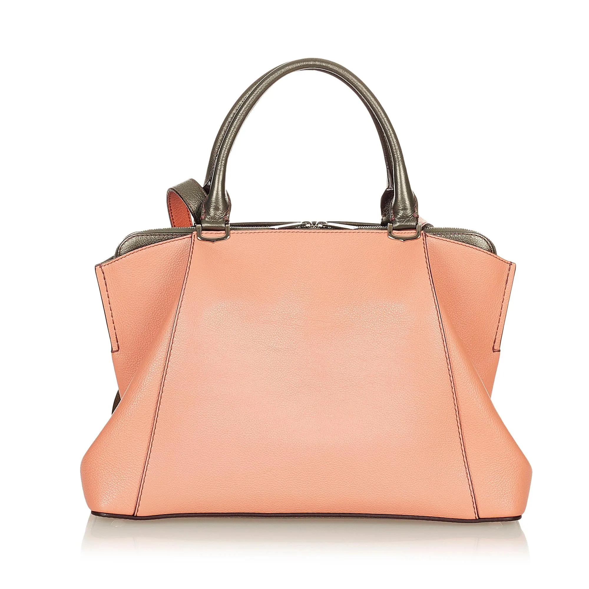 Cartier C de Cartier Leather Satchel (SHG-26967)