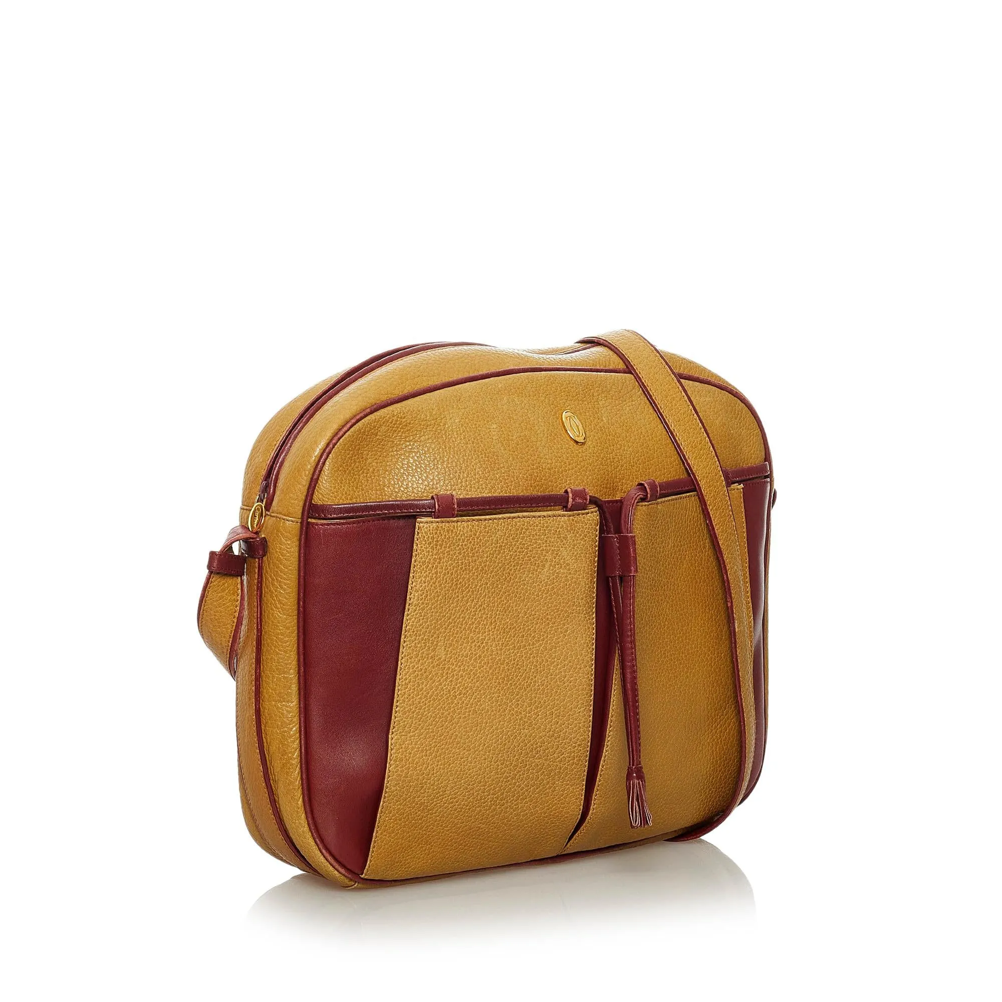 Cartier Must de Cartier Leather Crossbody Bag (SHG-29233)