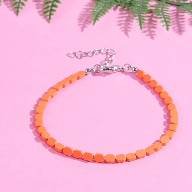 Colorful Summer Anklets for Women