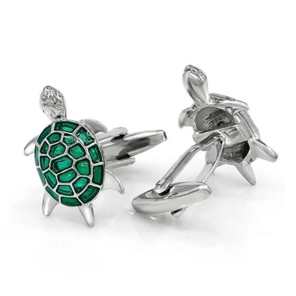 Cufflinks for Men: Turtle
