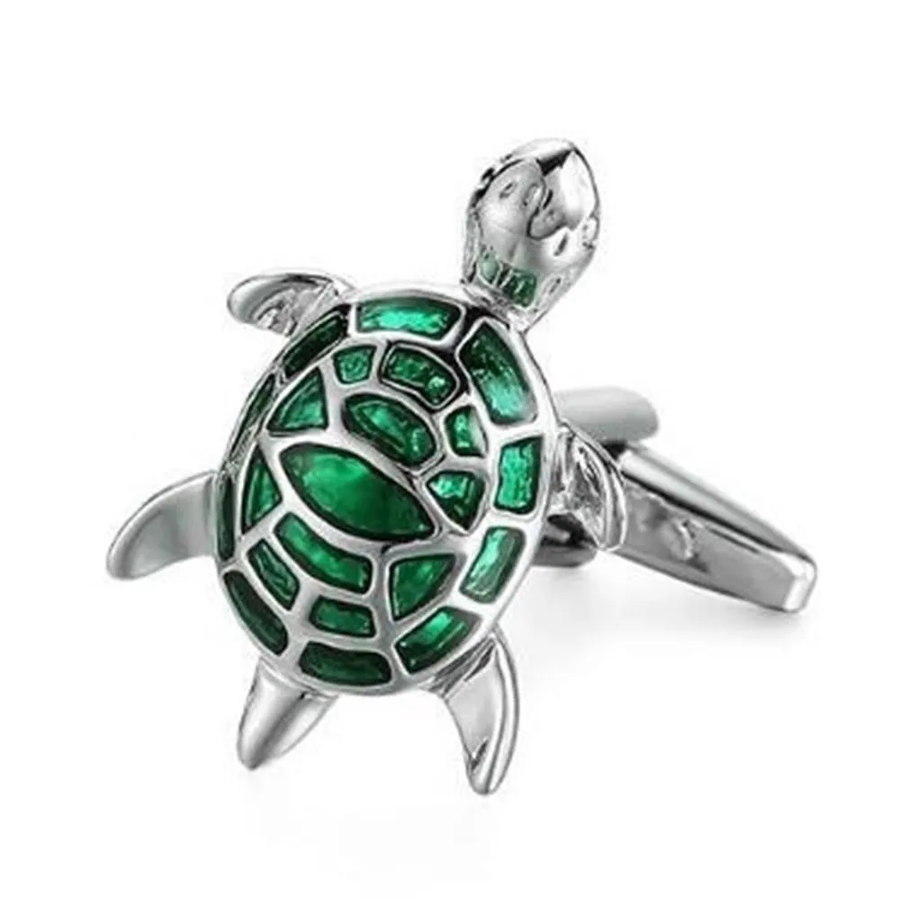 Cufflinks for Men: Turtle