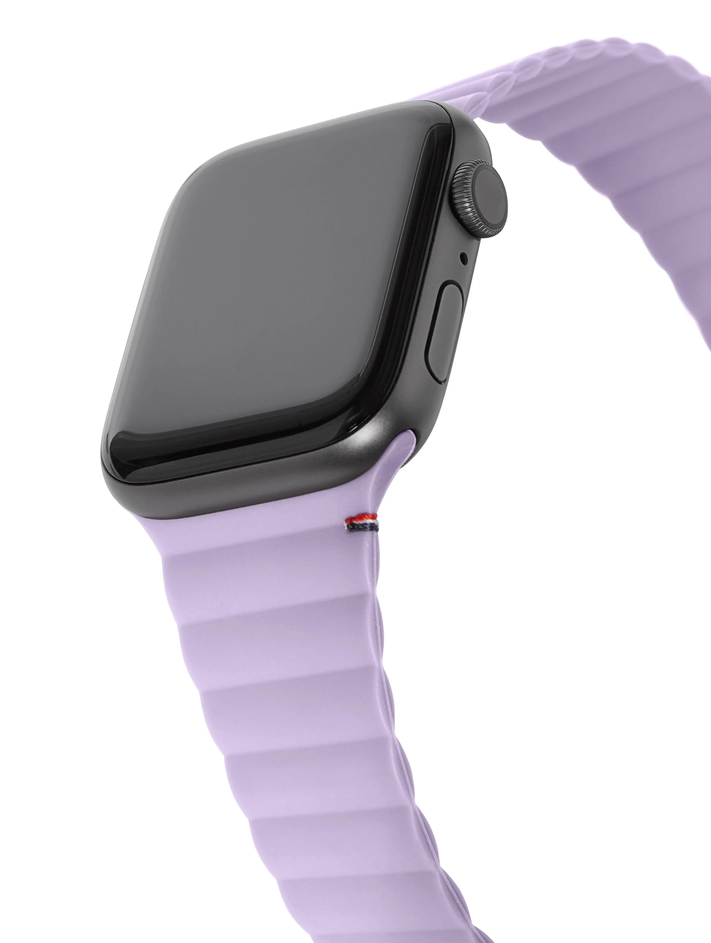 Decoded Apple Watch 41/40/38mm Series 1-8- SE Silicone Magnet Traction Lite Strap - Lavender