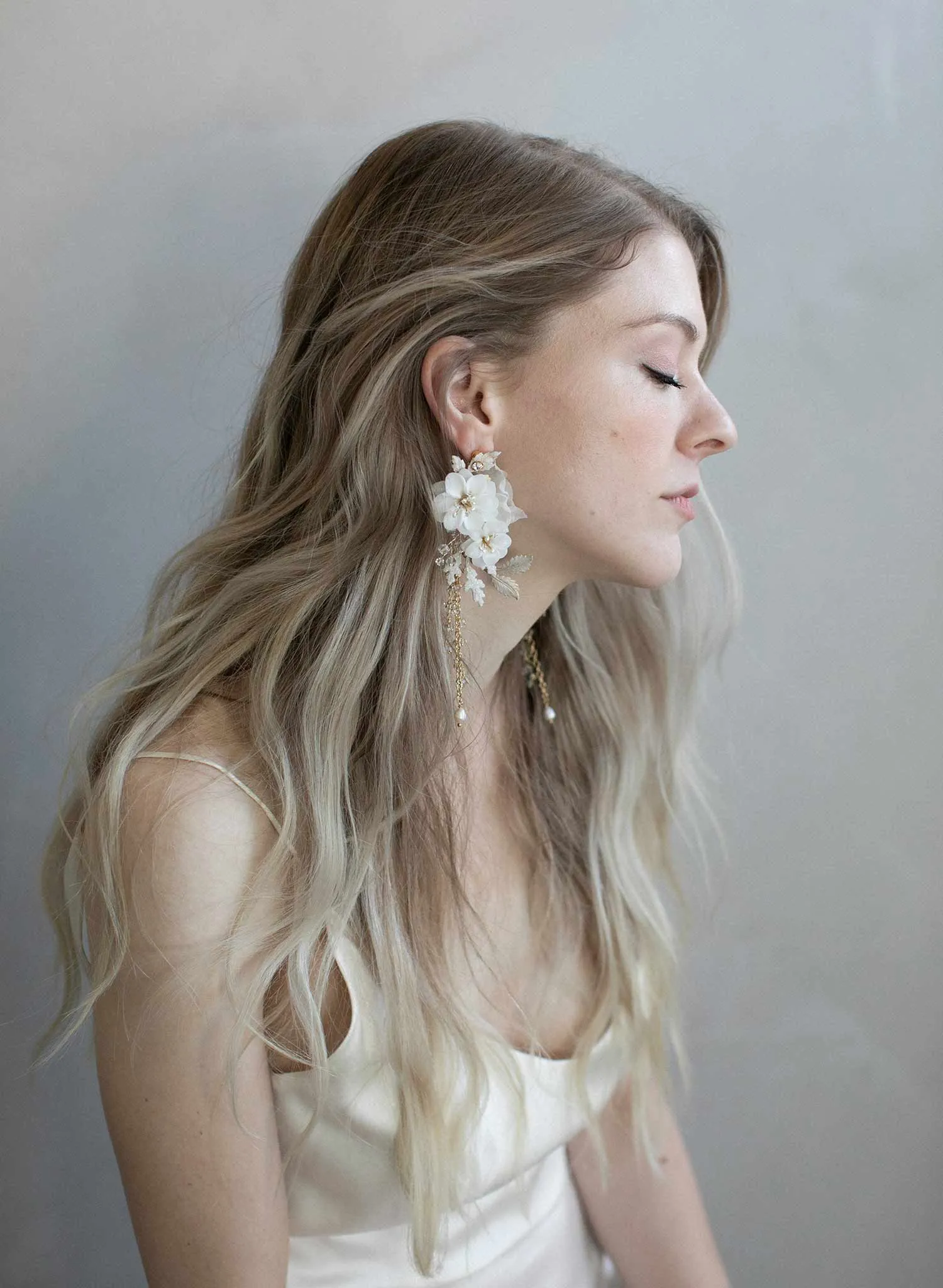 Dewdrop blossom earrings - Style #950