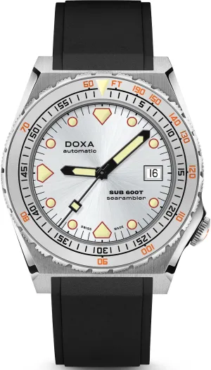 Doxa Watch SUB 600T Searambler Rubber D