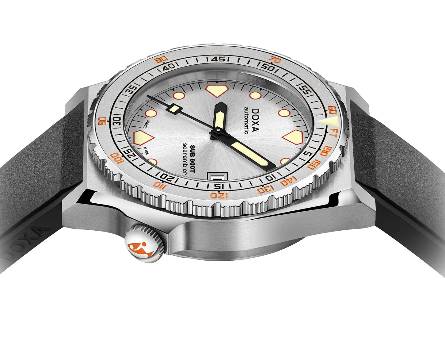 Doxa Watch SUB 600T Searambler Rubber D