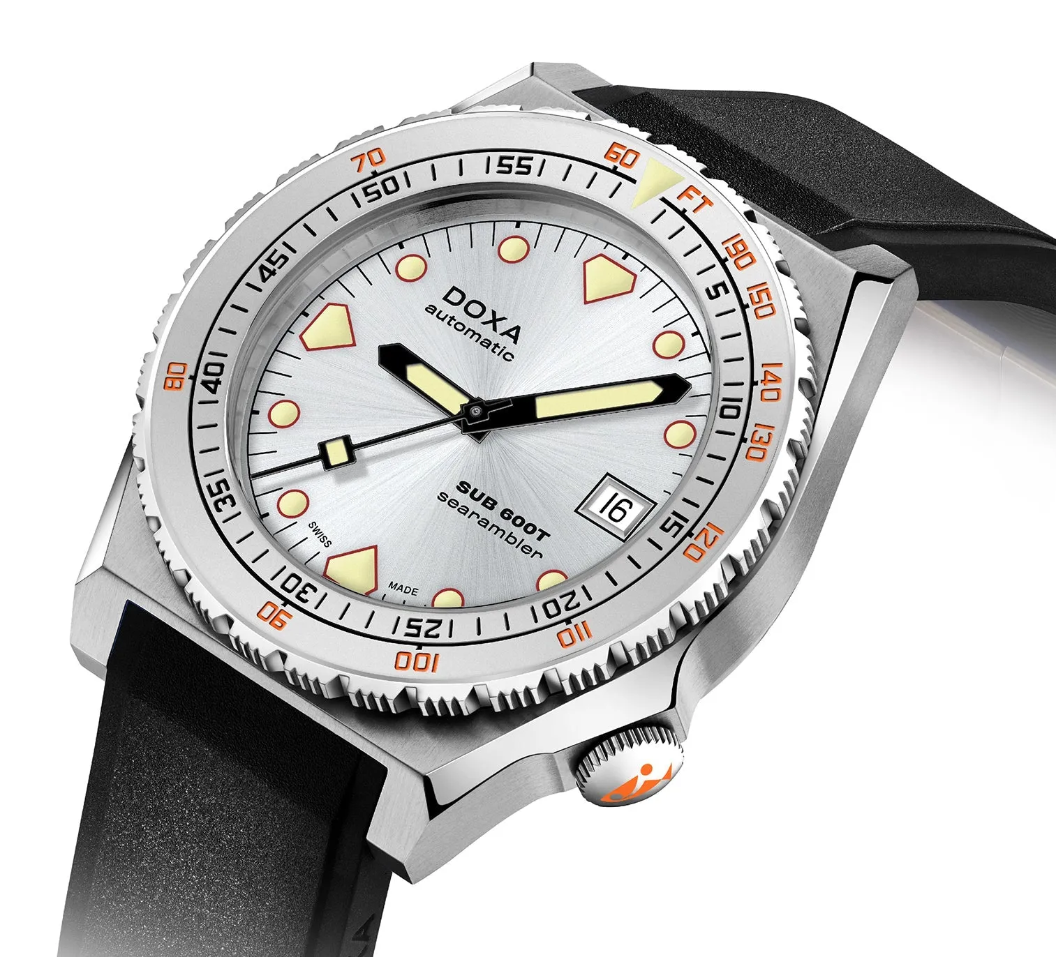 Doxa Watch SUB 600T Searambler Rubber D