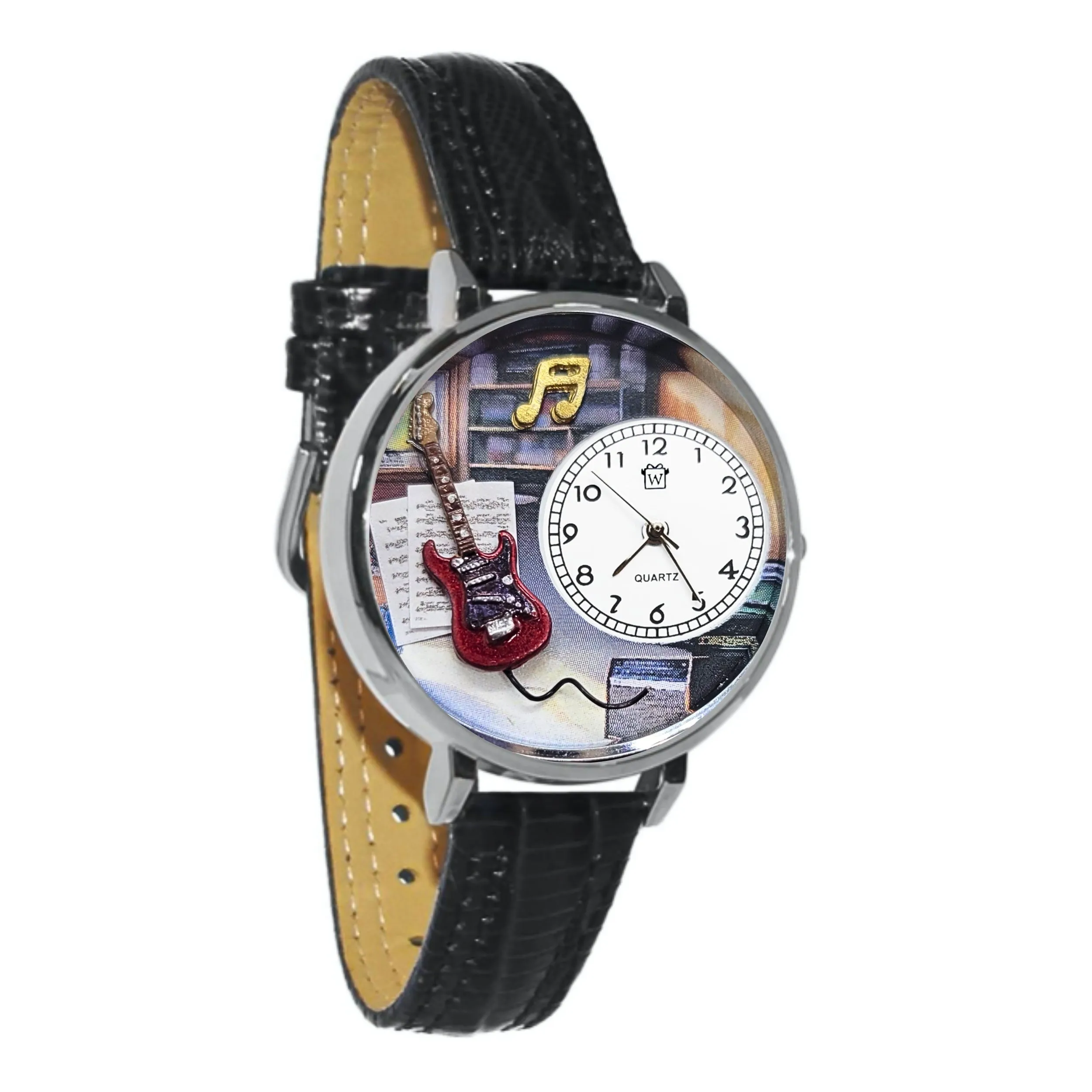 Electric Guitar 3D Watch Large Style