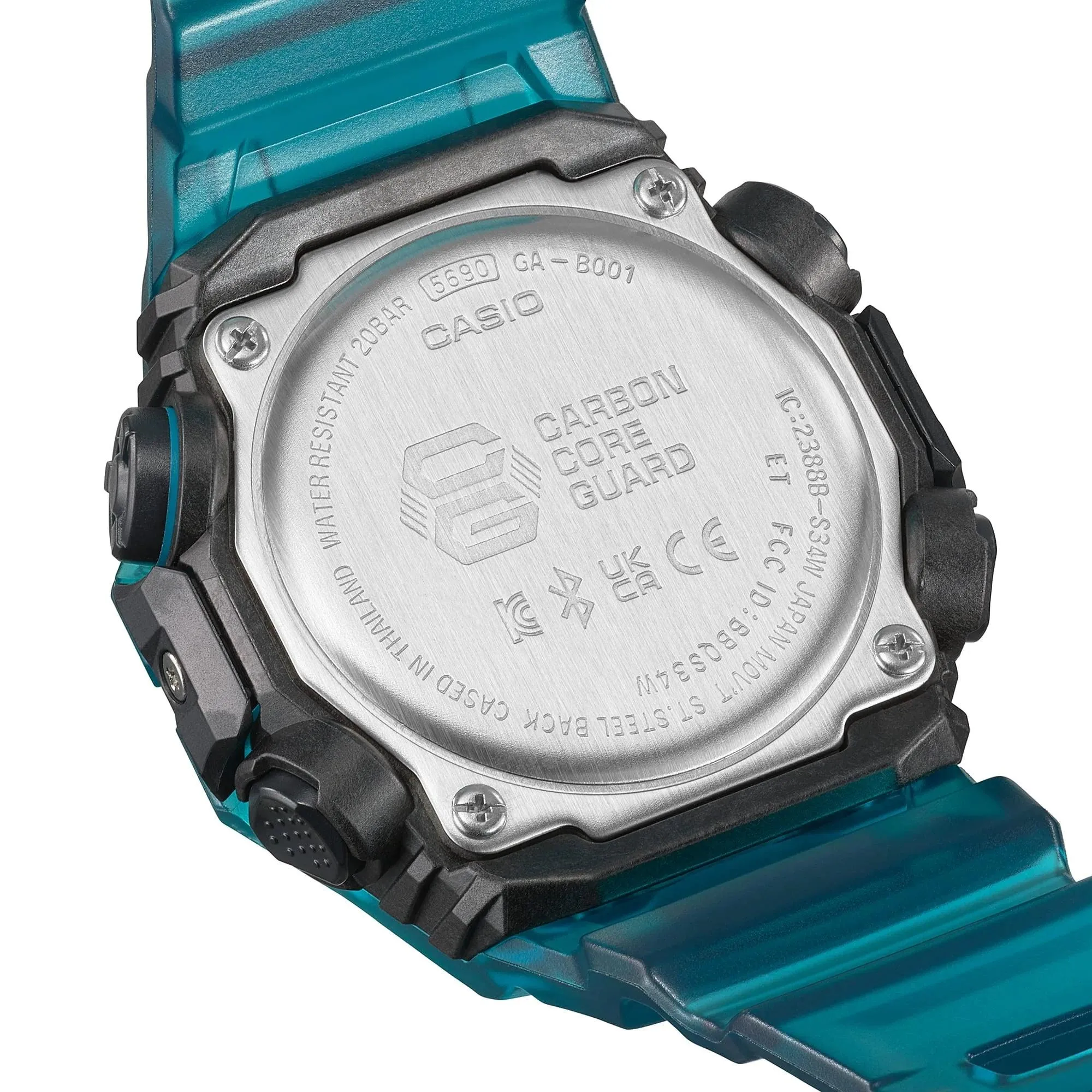 G-Shock GA-B001 Series - Transparent Blue - GAB001G-2A