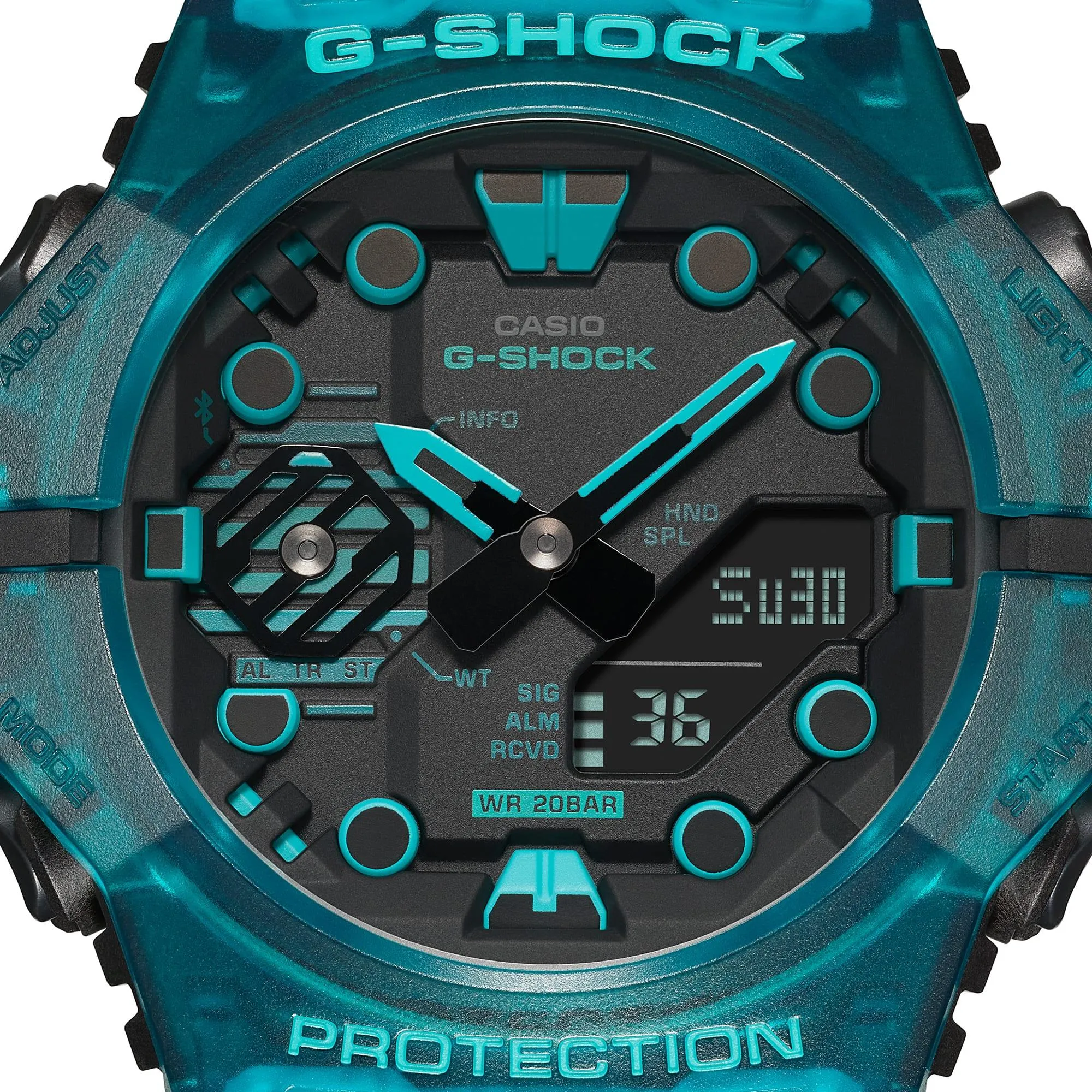 G-Shock GA-B001 Series - Transparent Blue - GAB001G-2A