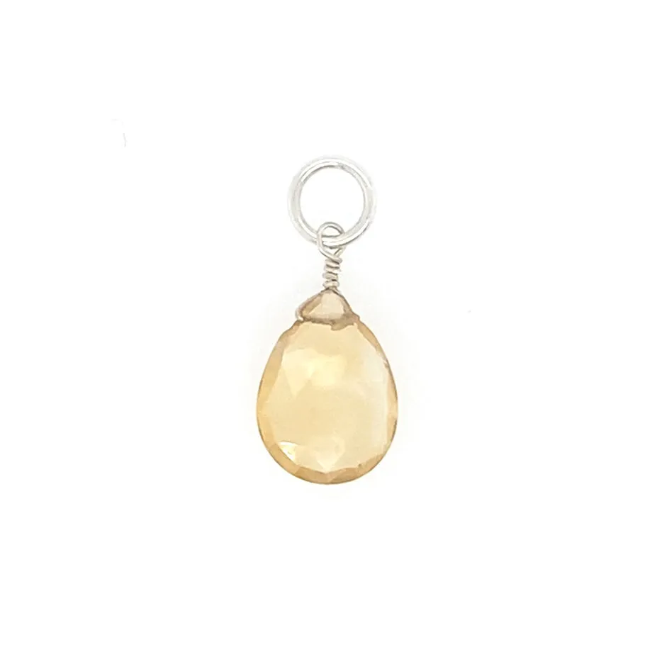 Gemstone Charm (Pear)
