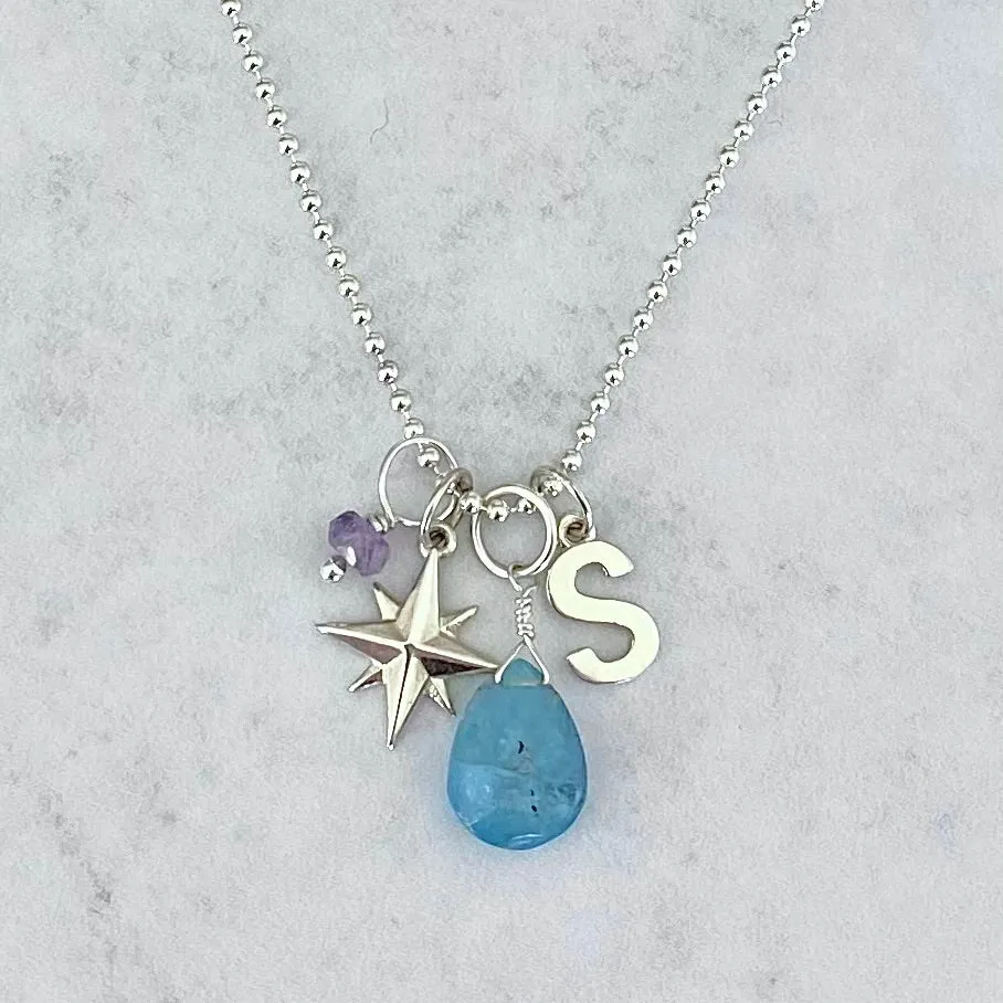 Gemstone Charm (Pear)
