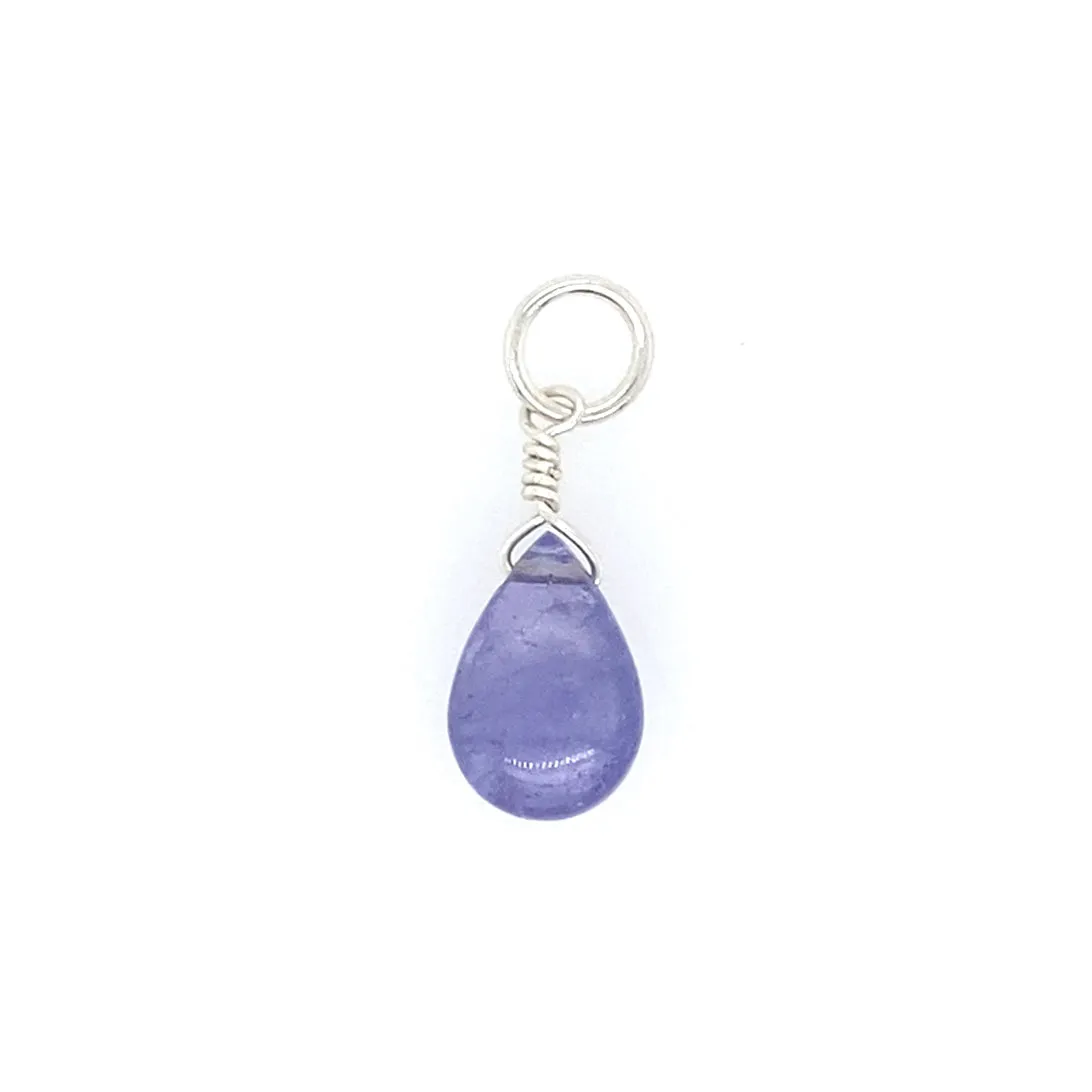 Gemstone Charm (Pear)