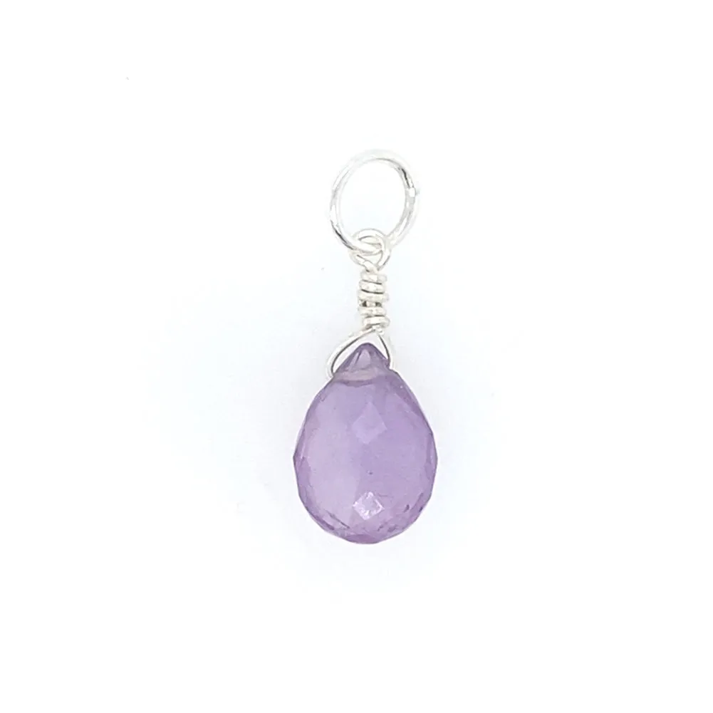 Gemstone Charm (Pear)