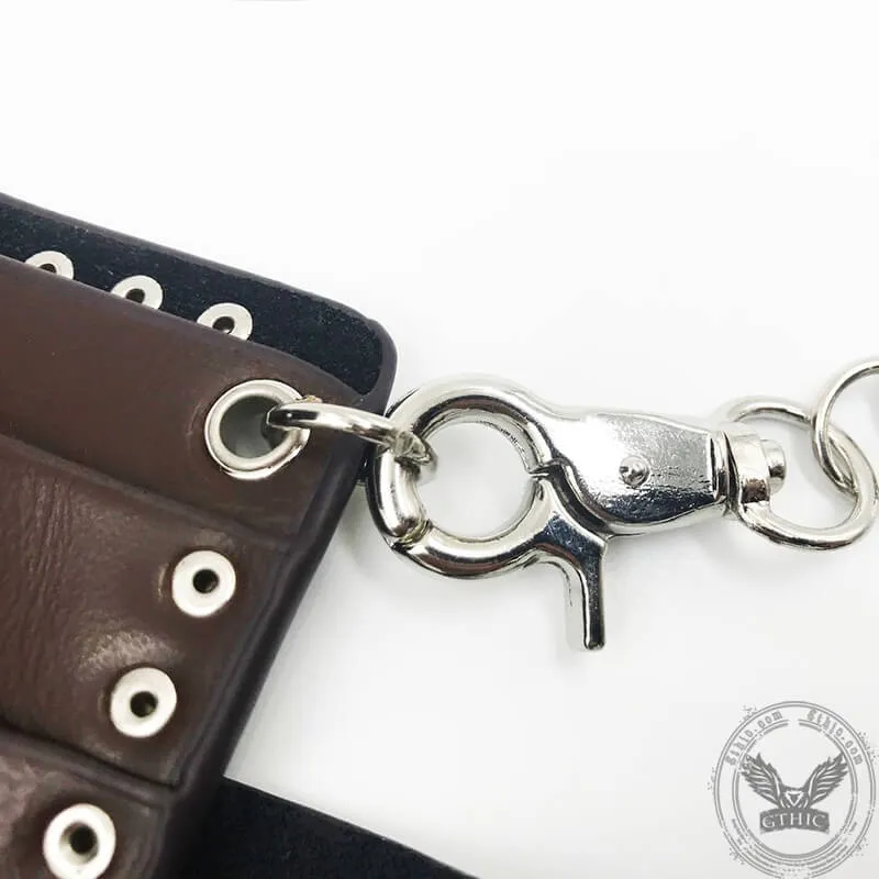 Gothic Skull Sword PU Leather Wallet