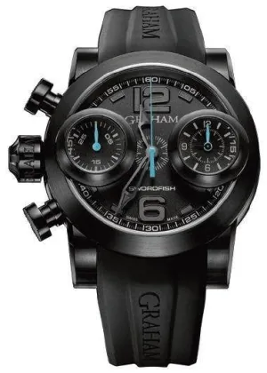 Graham Watch Swordfish Booster Blue PVD