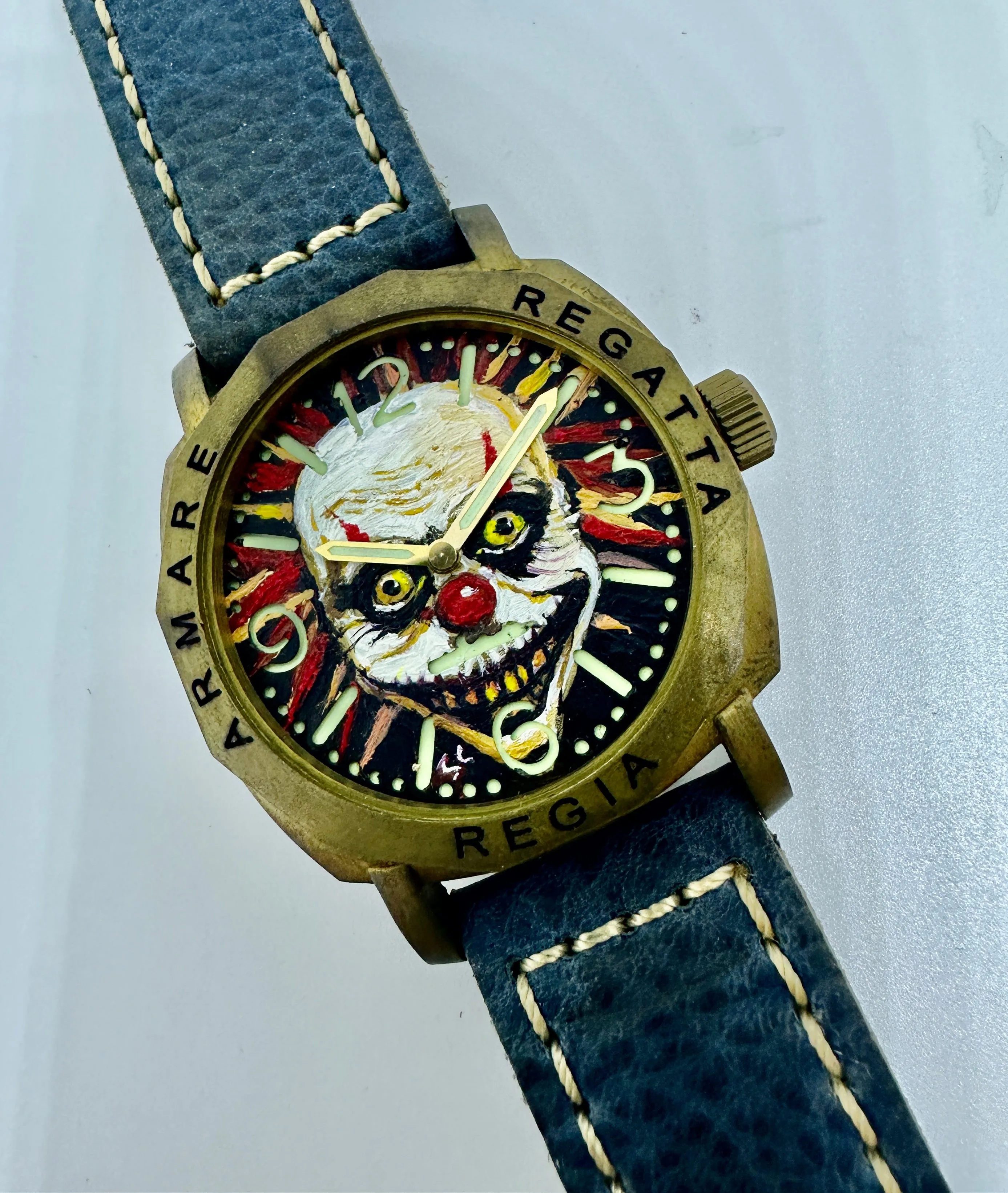 Hand painted Evil Clown - Style 3 <1 piece only> (free shipping)