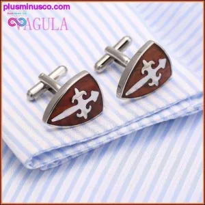 High Quality Wood Cufflinks for Men - Brass Shirt Luxury