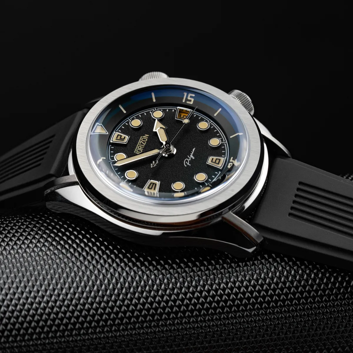 HORIZON WATCHES Pilgrim Black Ocean