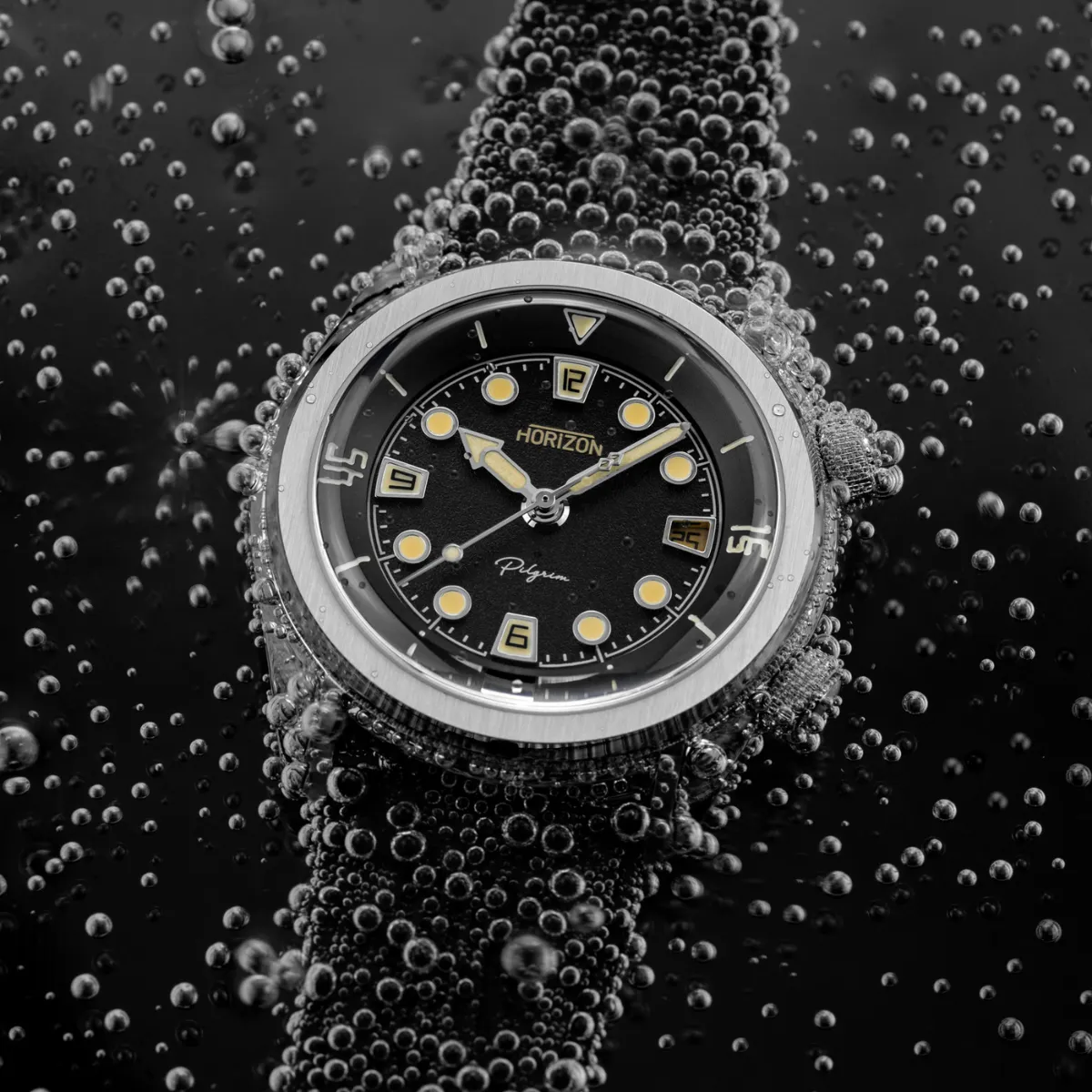HORIZON WATCHES Pilgrim Black Ocean
