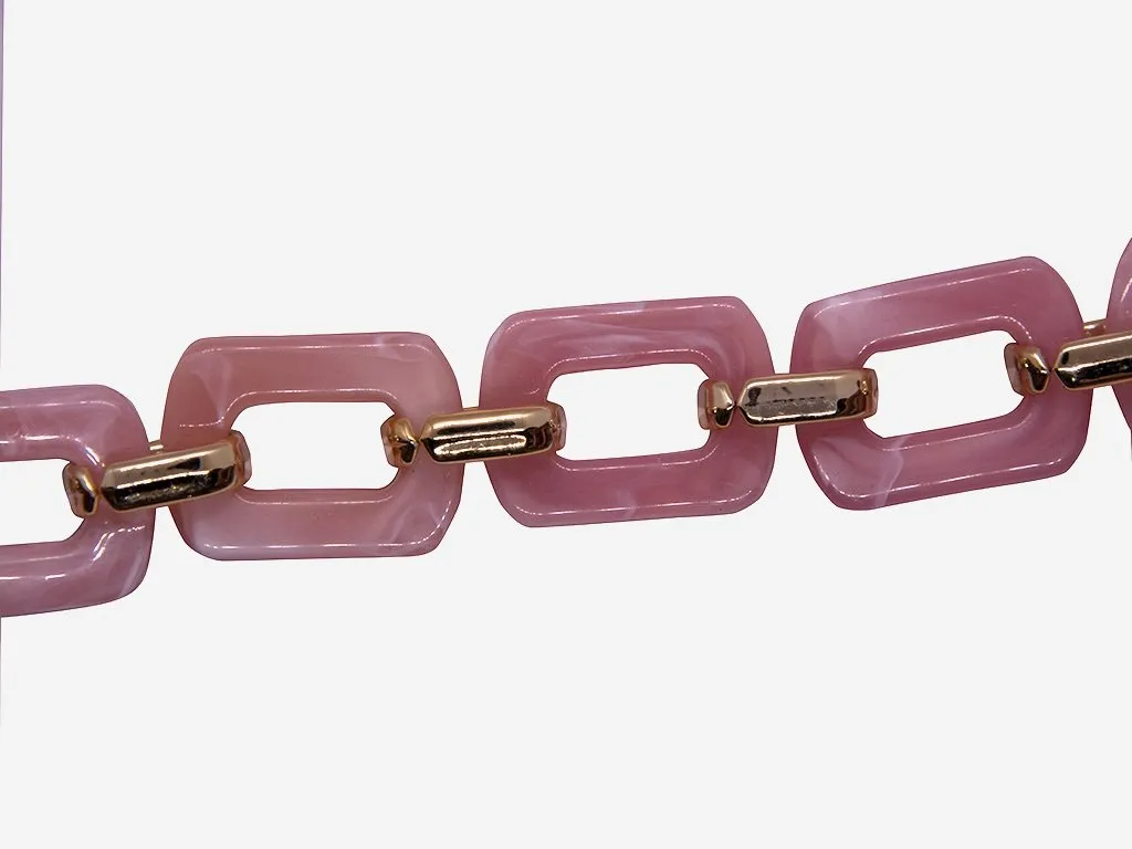 Light Pink Designer Acrylic Chains