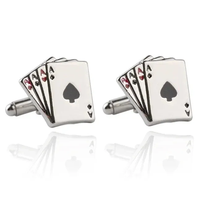 Luxury Men's Cufflinks 2025 - Crystal & Enamel Round Design for Formal Shirts & Special Occasions