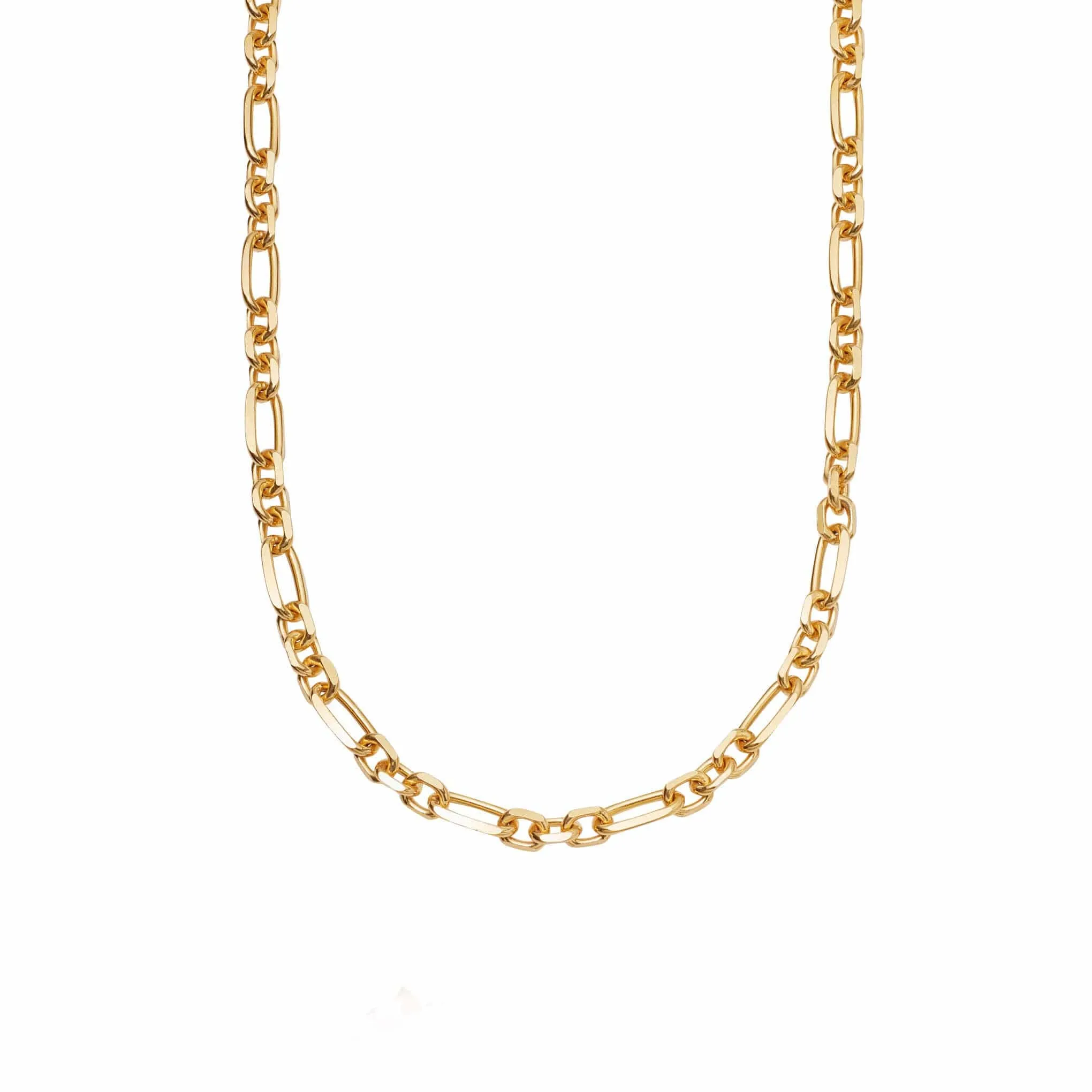 Magnus Chunky Chain Necklace 18ct Gold Plate