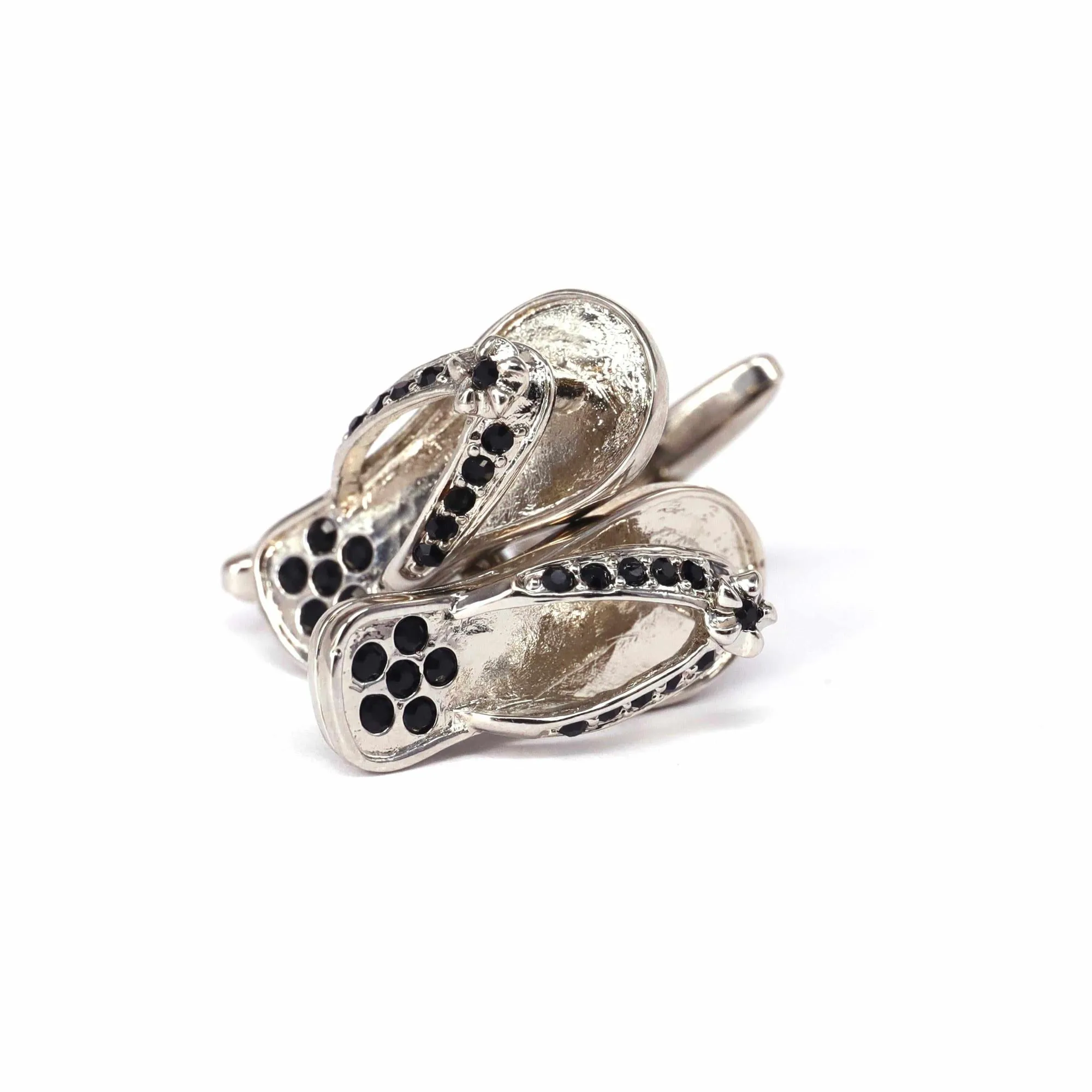 MarzThomson Silver Slipper Cufflinks (Online Exclusive)