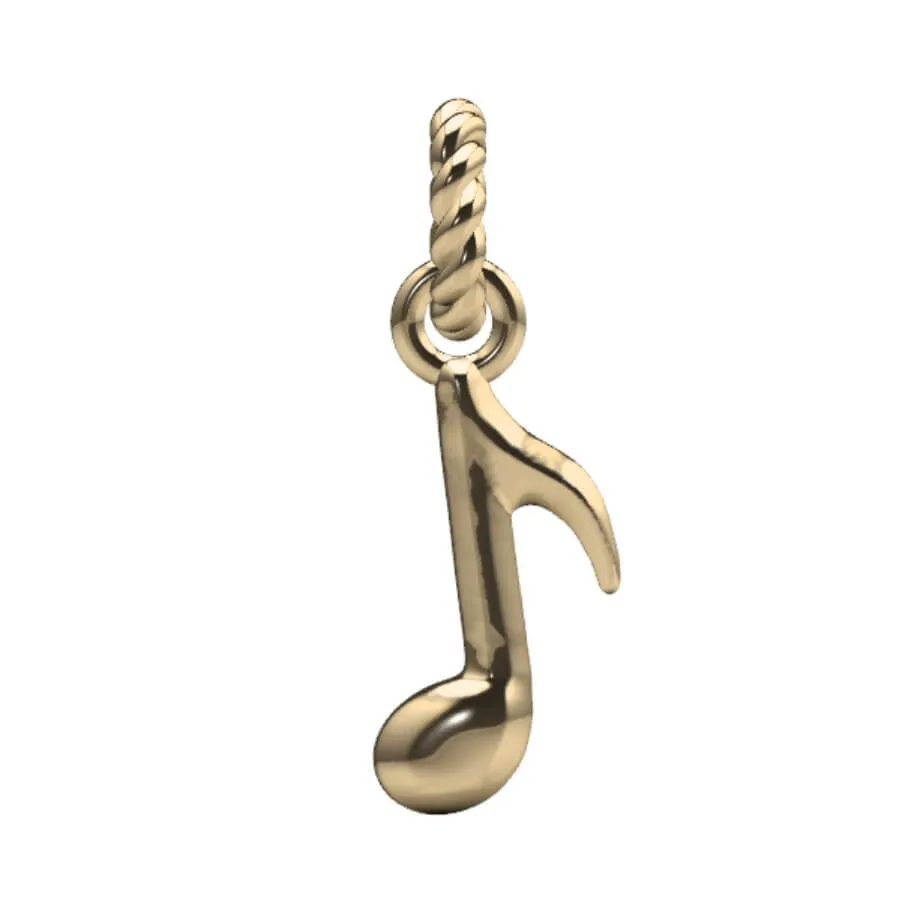 Melody Music Note Charm