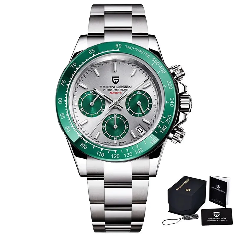 Men's Quartz Business Watch - Luxury Top Brand Chronograph VK63