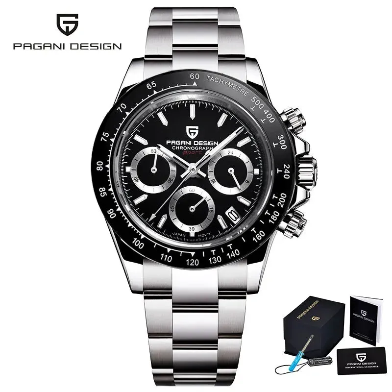 Men's Quartz Business Watch - Luxury Top Brand Chronograph VK63