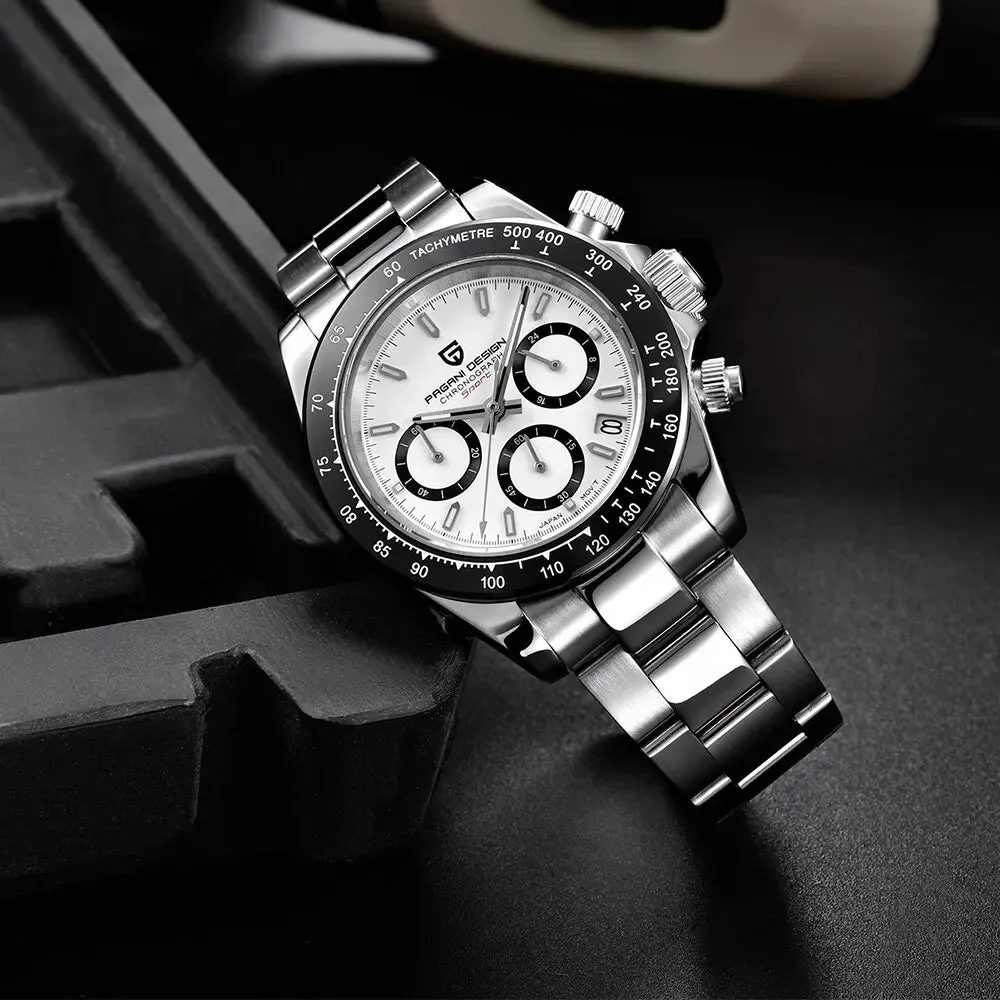 Men's Quartz Business Watch - Luxury Top Brand Chronograph VK63