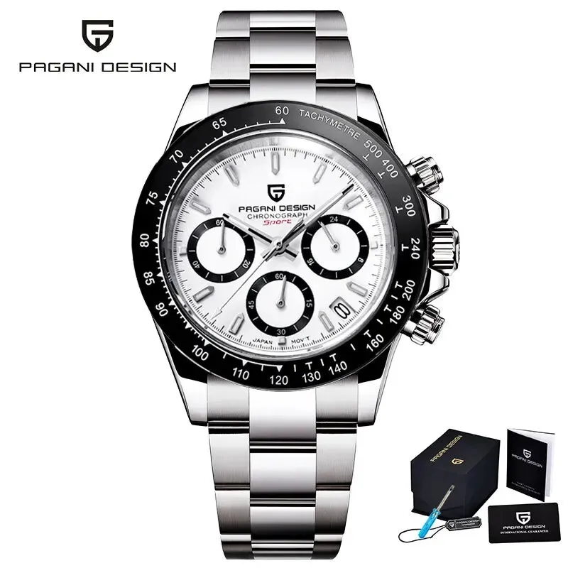 Men's Quartz Business Watch - Luxury Top Brand Chronograph VK63