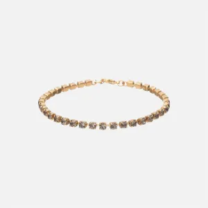 Mini Anklet- Black Diamond